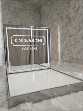 Rare Coach Mirrored Display Platform. Great Condition